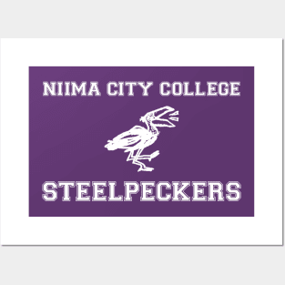 Niima City College Steelpeckers Posters and Art